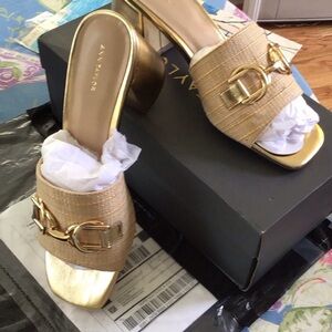 Elegant Gold and Tan Women's Accessory